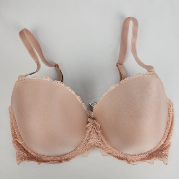Victoria's Secret Dream Angels Lined Demi Nude Bra Size 36DDD - Picture 1 of 9